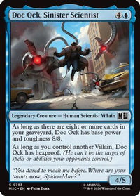 Doc Ock, Sinister Scientist -  (MSC-783) - Commander: Marvel Super Heroes