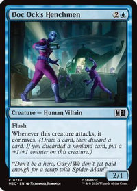 Doc Ock's Henchmen -  Foil (MSC-784) - Commander: Marvel Super Heroes