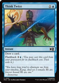 Think Twice -  (MSC-787) - Commander: Marvel Super Heroes