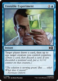 Unstable Experiment -  (MSC-789) - Commander: Marvel Super Heroes