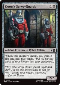 Doom's Servo-Guards -  Foil (MSC-535) - Commander: Marvel Super Heroes