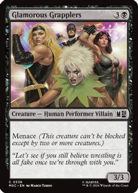 Glamorous Grapplers -  Foil (MSC-536) - Commander: Marvel Super Heroes