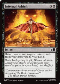 Infernal Rebirth -  Foil (MSC-537) - Commander: Marvel Super Heroes