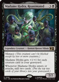 Madame Hydra, Reanimated -  Foil (MSC-538) - Commander: Marvel Super Heroes