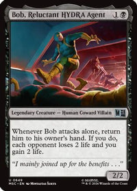 Bob, Reluctant HYDRA Agent -  Foil (MSC-649) - Commander: Marvel Super Heroes