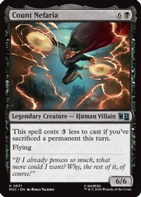 Count Nefaria -  Foil (MSC-651) - Commander: Marvel Super Heroes