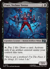 Fixer, Techno Terror -  Foil (MSC-656) - Commander: Marvel Super Heroes