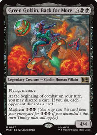 Green Goblin, Back for More -  (MSC-657) - Commander: Marvel Super Heroes