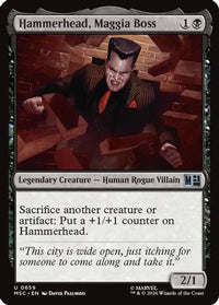 Hammerhead, Maggia Boss -  (MSC-659) - Commander: Marvel Super Heroes