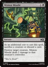 Minion Missile -  (MSC-663) - Commander: Marvel Super Heroes