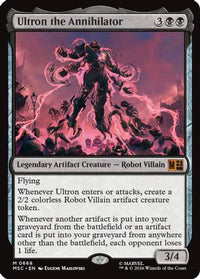 Ultron the Annihilator -  Foil (MSC-668) - Commander: Marvel Super Heroes