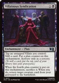 Villainous Syndication -  (MSC-672) - Commander: Marvel Super Heroes