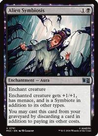 Alien Symbiosis -  Foil (MSC-791) - Commander: Marvel Super Heroes