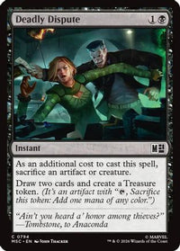 Deadly Dispute -  Foil (MSC-794) - Commander: Marvel Super Heroes