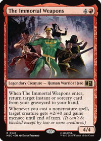 The Immortal Weapons -  Foil (MSC-547) - Commander: Marvel Super Heroes