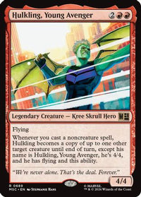 Hulkling, Young Avenger -  Foil (MSC-689) - Commander: Marvel Super Heroes
