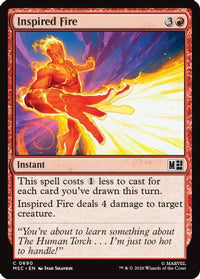 Inspired Fire -  (MSC-690) - Commander: Marvel Super Heroes