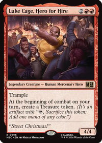 Luke Cage, Hero for Hire -  (MSC-696) - Commander: Marvel Super Heroes