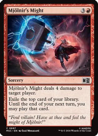 Mjollnir's Might -  (MSC-697) - Commander: Marvel Super Heroes