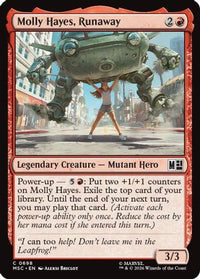 Molly Hayes, Runaway -  Foil (MSC-698) - Commander: Marvel Super Heroes