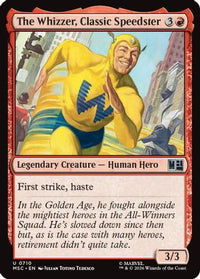 The Whizzer, Classic Speedster -  (MSC-710) - Commander: Marvel Super Heroes