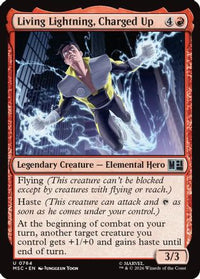 Living Lightning, Charged Up -  (MSC-764) - Commander: Marvel Super Heroes