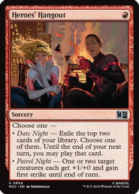 Heroes' Hangout -  Foil (MSC-804) - Commander: Marvel Super Heroes