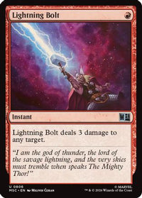 Lightning Bolt -  (MSC-806) - Commander: Marvel Super Heroes