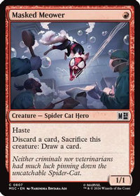 Masked Meower -  Foil (MSC-807) - Commander: Marvel Super Heroes