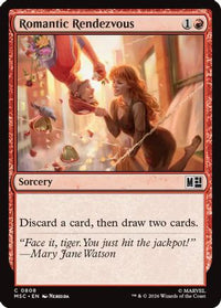 Romantic Rendezvous -  Foil (MSC-808) - Commander: Marvel Super Heroes