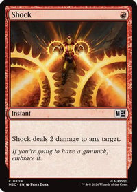 Shock -  (MSC-809) - Commander: Marvel Super Heroes