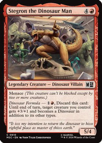 Stegron the Dinosaur Man -  (MSC-810) - Commander: Marvel Super Heroes