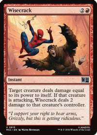 Wisecrack -  (MSC-813) - Commander: Marvel Super Heroes