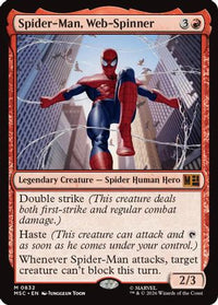 Spider-Man, Web-Spinner -  Foil (MSC-832) - Commander: Marvel Super Heroes