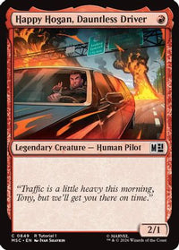 Happy Hogan, Dauntless Driver (0849) -  (MSC-849) - Commander: Marvel Super Heroes