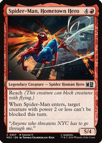 Spider-Man, Hometown Hero (0857) -  (MSC-857) - Commander: Marvel Super Heroes