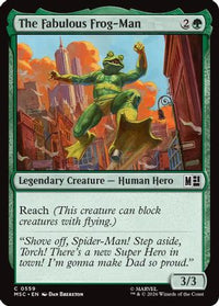 The Fabulous Frog-Man -  (MSC-559) - Commander: Marvel Super Heroes