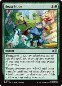 Beast Mode -  (MSC-713) - Commander: Marvel Super Heroes