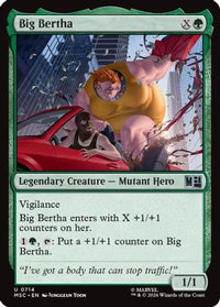 Big Bertha -  Foil (MSC-714) - Commander: Marvel Super Heroes