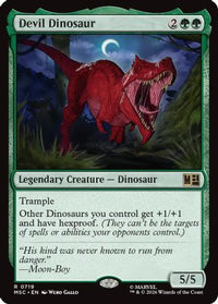 Devil Dinosaur -  Foil (MSC-719) - Commander: Marvel Super Heroes
