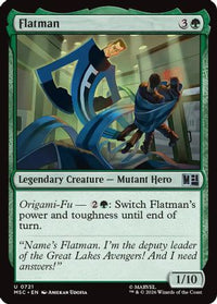Flatman -  Foil (MSC-721) - Commander: Marvel Super Heroes