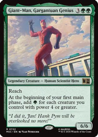 Giant-Man, Gargantuan Genius -  Foil (MSC-722) - Commander: Marvel Super Heroes