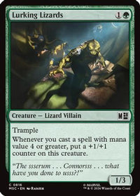 Lurking Lizards -  (MSC-816) - Commander: Marvel Super Heroes