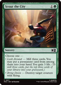 Scout the City -  (MSC-817) - Commander: Marvel Super Heroes