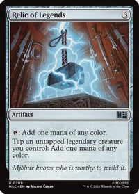 Relic of Legends -  (MSC-209) - Commander: Marvel Super Heroes