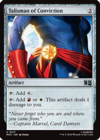 Talisman of Conviction -  (MSC-217) - Commander: Marvel Super Heroes