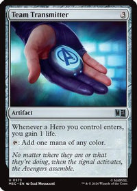 Team Transmitter -  (MSC-573) - Commander: Marvel Super Heroes