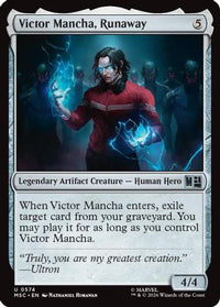 Victor Mancha, Runaway -  Foil (MSC-574) - Commander: Marvel Super Heroes