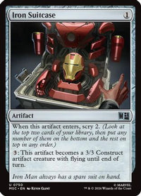 Iron Suitcase -  (MSC-750) - Commander: Marvel Super Heroes