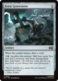 Eerie Gravestone -  Foil (MSC-824) - Commander: Marvel Super Heroes